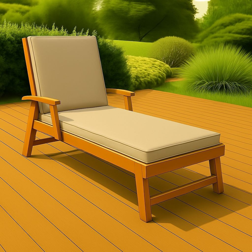 Mat For Reclining Sun Lounger Garden Folding Chair Bed Recliner Beach Camping