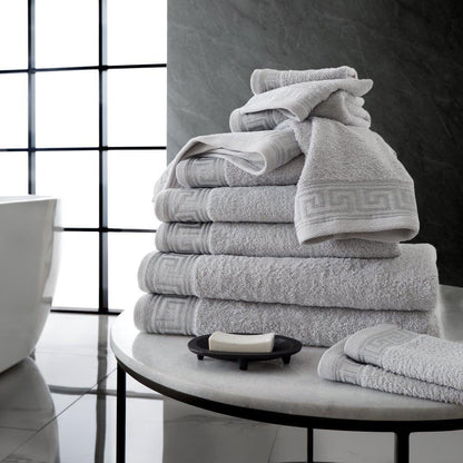 Greek Key Style 100% Egyptian Cotton Towels Sets Bath Sheets Jumbo Sheets Hotel