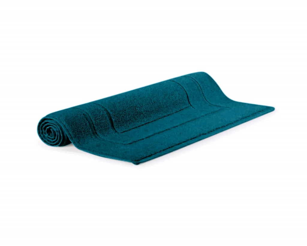 LUXURY GREEK STYLE BATH MAT PEDESTAL SET NON SLIP TOILET BATHROOM RUGS 1 PIECE