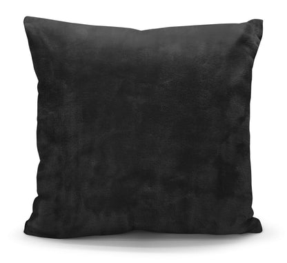 Plain Mink Throws Faux Fur Sofa Bed Warm Cuddle Blanket & Cushion Cover Beddings