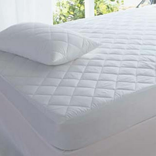 EXTRA DEEP QUILTED WATERPROOF MATTRESS PROTECTOR  FITTED SHEET BED WET COVER