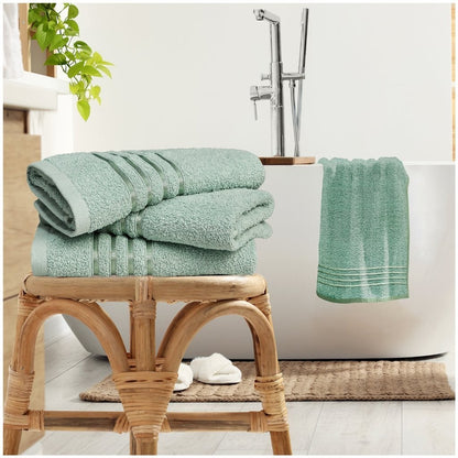 550gsm Hand Towel & Bath Sheet Super Soft 100% Cotton Quickly Dry Estrella Strip