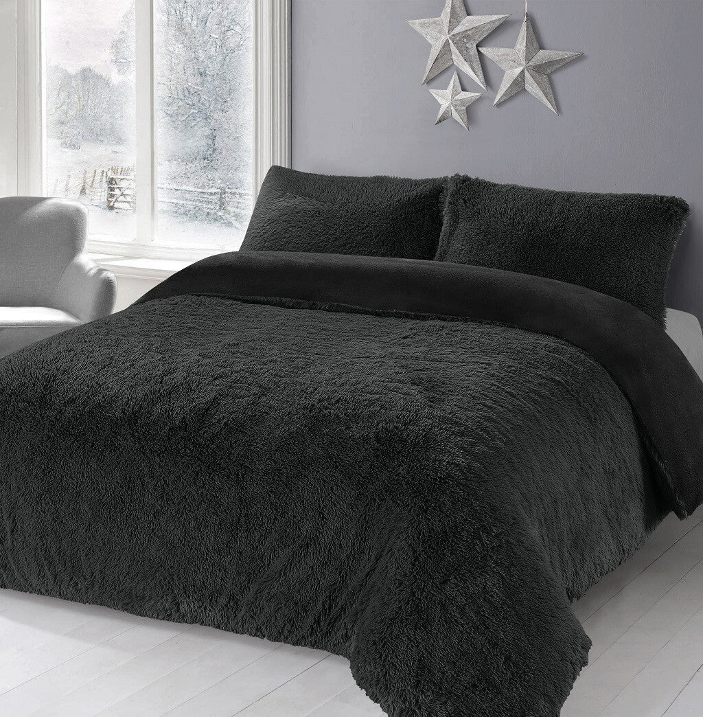 Cuddles Hug & Snug Duvet Cover Set With Pillowcase Bedding Cosy & Warm UK Bed