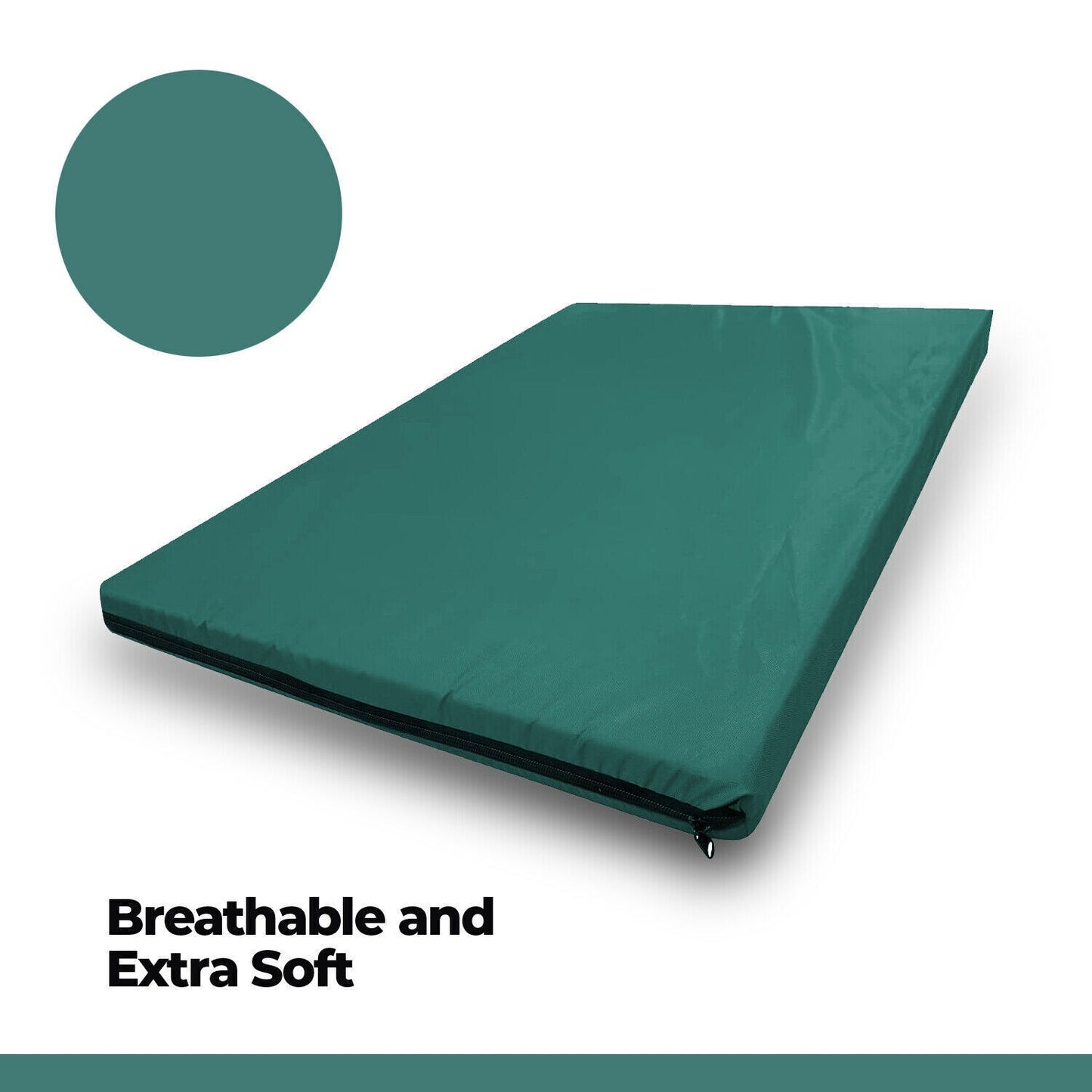 Dog Bed Mattress Pet Cage Crate Mat Heavy Duty Waterproof Cat Pad Washable Cover