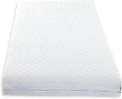 Baby Toddler Cot Bed Crib Basket Replacement Mattress Waterproof Quilted Cover