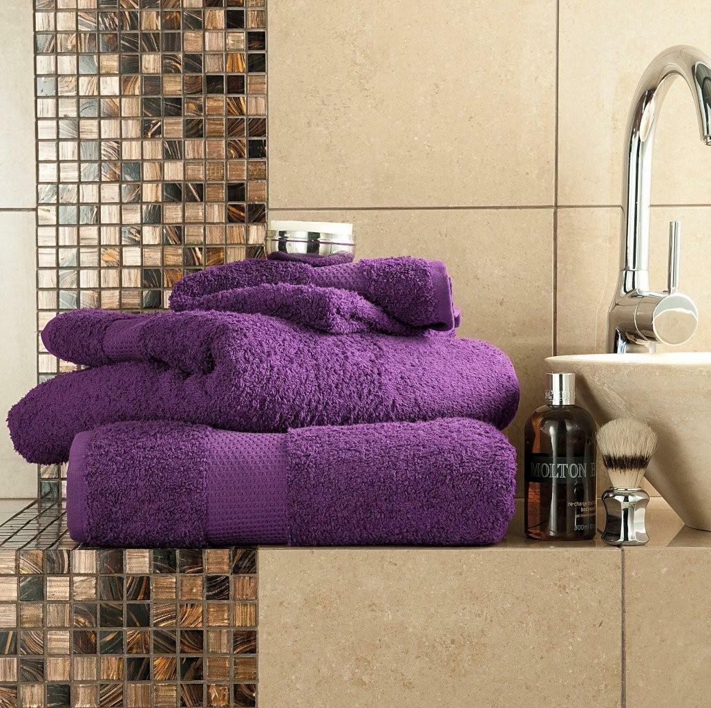Luxury Miami 100% Egyptian Cotton Hand Bath Sheet Towels 650 GSM Soft Absorbent