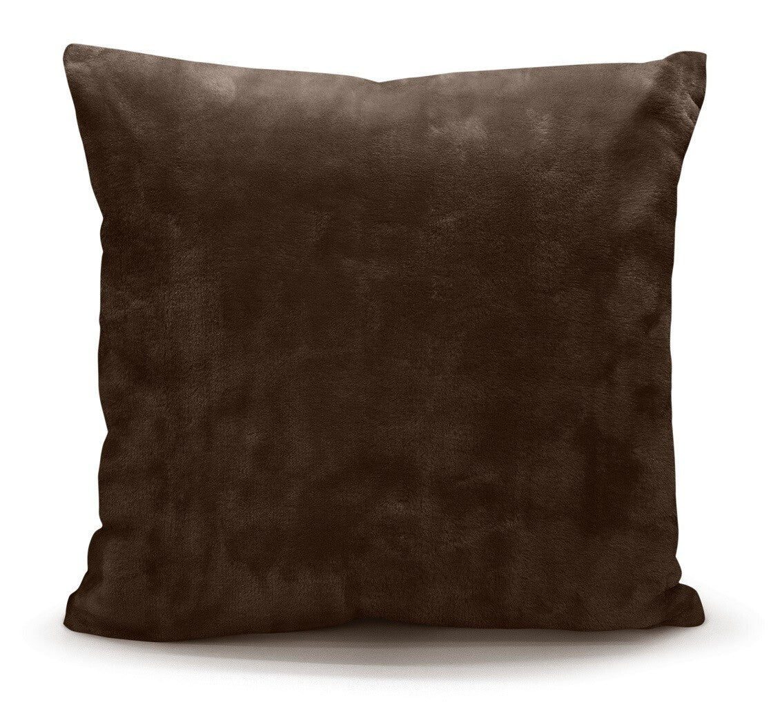 Plain Mink Throws Faux Fur Sofa Bed Warm Cuddle Blanket & Cushion Cover Beddings