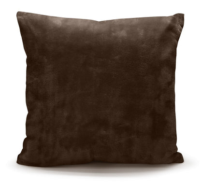 Plain Mink Throws Faux Fur Sofa Bed Warm Cuddle Blanket & Cushion Cover Beddings