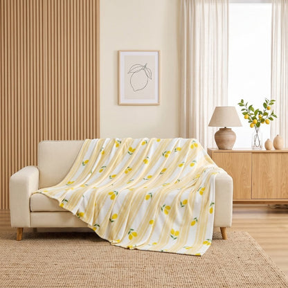 Fourteen design swatches of Nimora Home fleece throw blankets