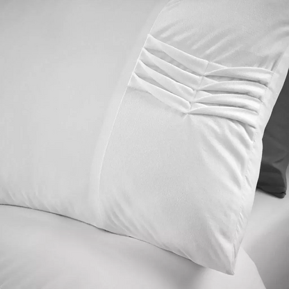 RIVIE Duvet Cover Set Velvet Stripe Signature Quilt Covers Bedding Set All Sizes