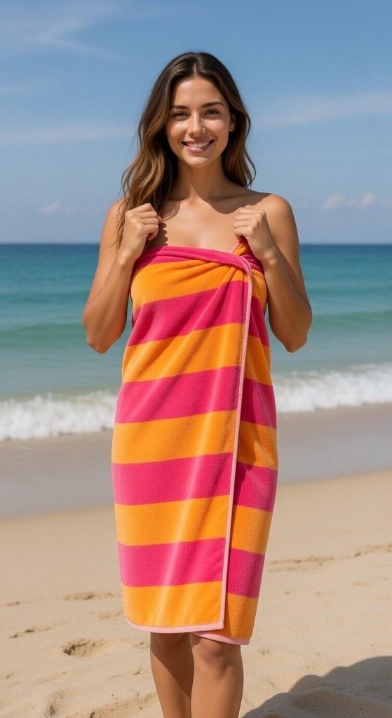 Sand Free Beach Towel Extra Large  Summer Holiday Camping Beach  Towel 71x152cm