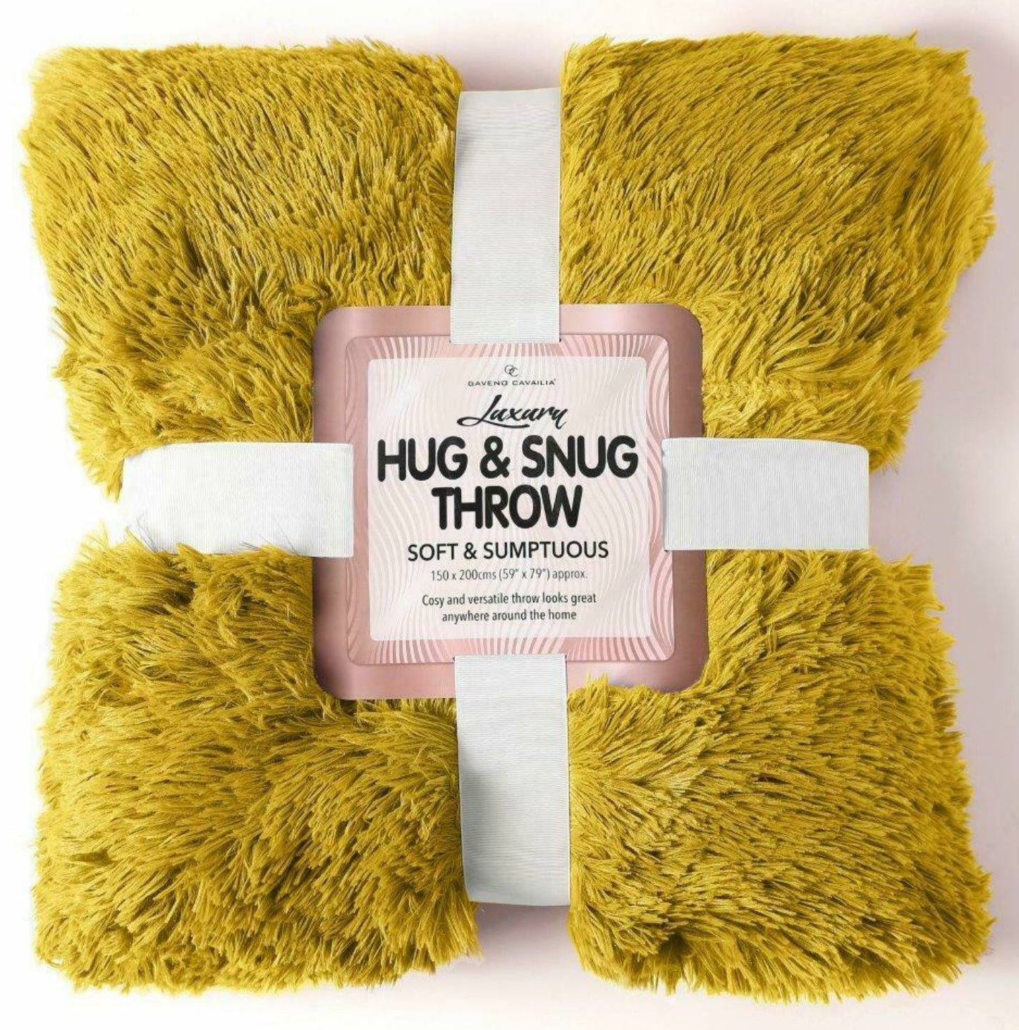 HUG & SNUG THROW LUXURY WARM COSY SOFT SOFA BED MINK FLUFFY FUR BLANKET DOUBLE