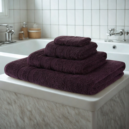 4Pcs Bale Egyptian Cotton Super soft 500 GSM Face Towels Hand Bath Towel Bath Sheet
