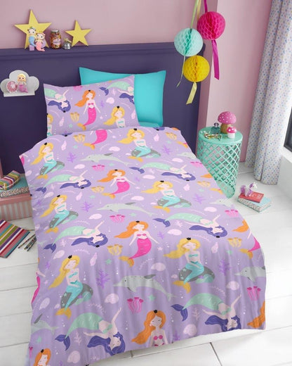 KIDS DUVET COVER Set Single Quilt Microfiber Bedding With Pillowcase Boys Girls