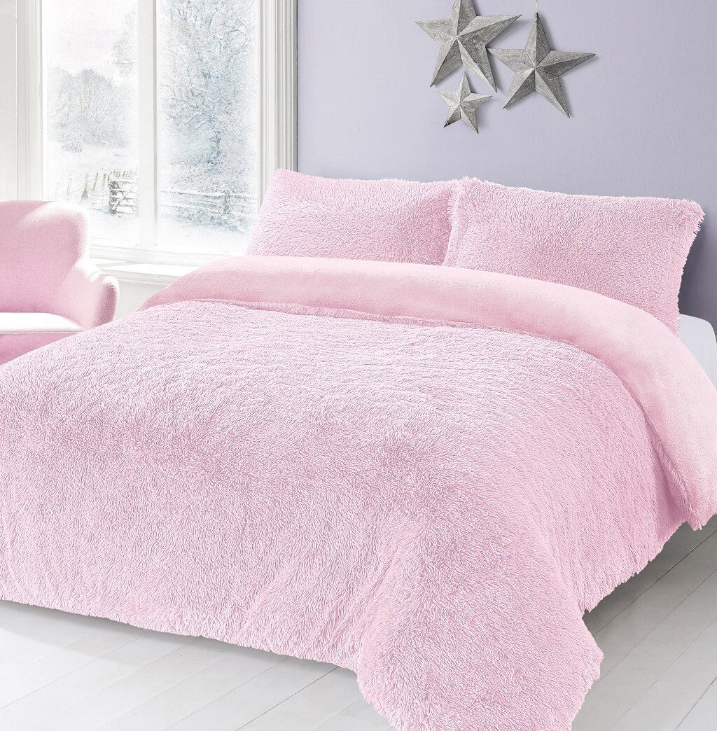 Cuddles Hug & Snug Duvet Cover Set With Pillowcase Bedding Cosy & Warm UK Bed