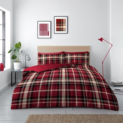 Reversible Microfibe Duvet Cover Quilt Cover Single Double King Size Bedding Set