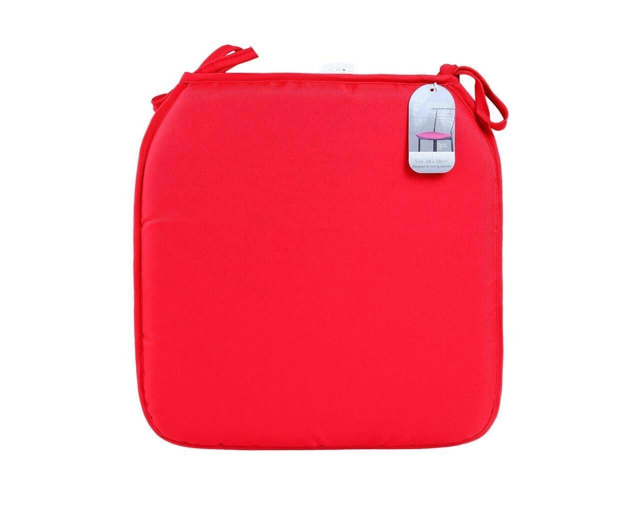 Chair Seat Pads Tie On Dining Kitchen Garden Patio Indoor & Outdoor Seat Cushion