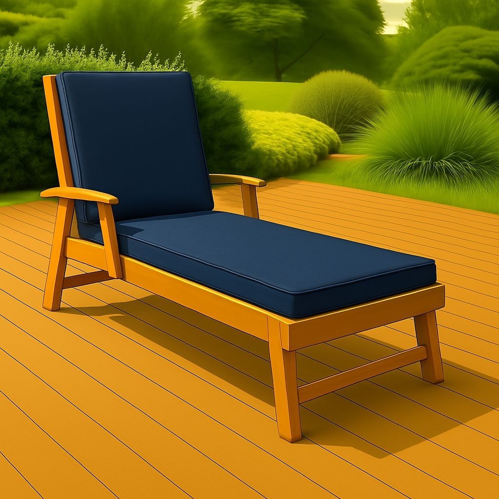 Mat For Reclining Sun Lounger Garden Folding Chair Bed Recliner Beach Camping