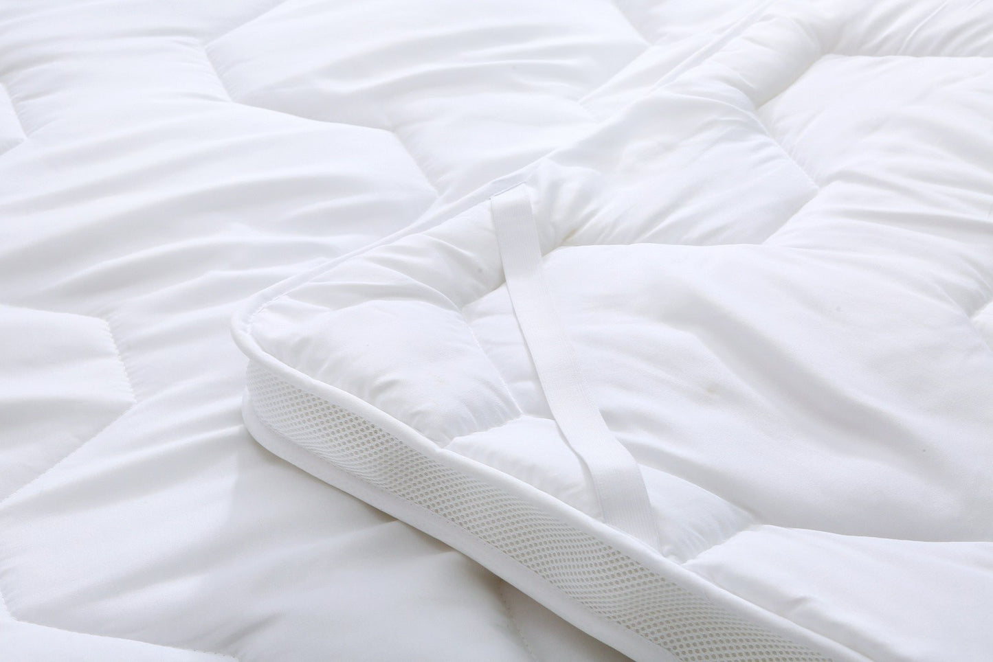5cm, 2inch Deep MATTRESS TOPPER Heavy Box Stitched Thic Hotel Quality Microfiber