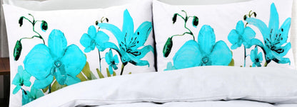New Lily Poly cotton Duvet Cover Set Bedding Set Quilt Cover With Pillowcases
