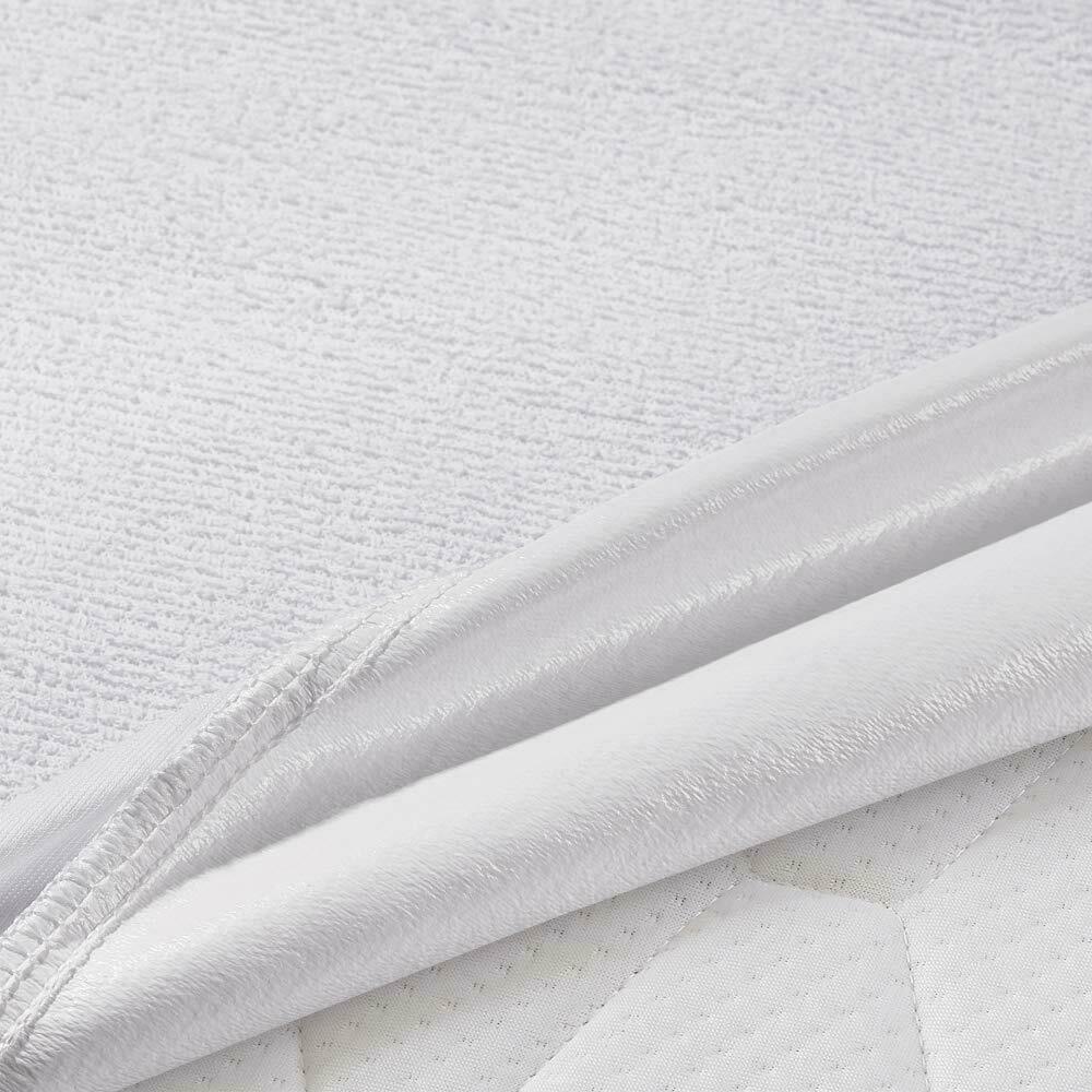 Waterproof Terry Towel Mattress Protector Fitted Sheet Bed Cover Non-Allergenic