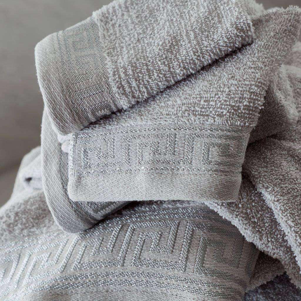 Greek Key Style 100% Egyptian Cotton Towels Sets Bath Sheets Jumbo Sheets Hotel