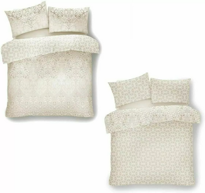 Antoinette Damask Floral Pattern Duvet Quilt Covers Summer Season Bedding Sets