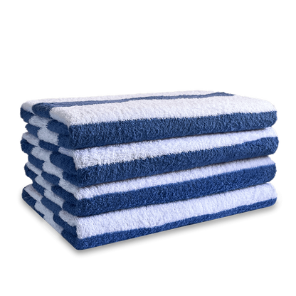 Large Beach and Pool Towel 100% Cotton Velour | Chlorine Resistant | 70×150cm