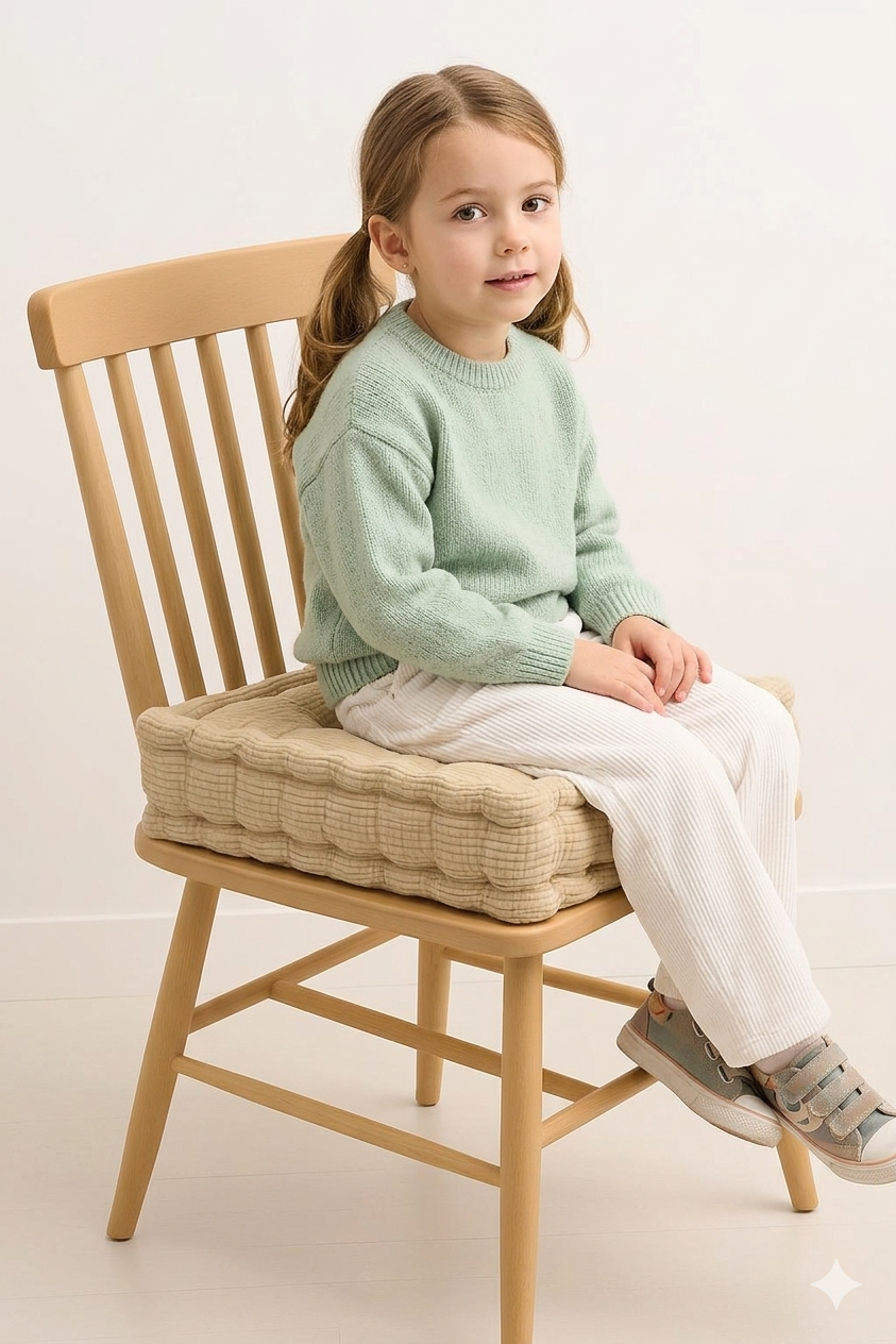 Thick padded seat cushion garden dining chair pad fleece indoor outdoor booster