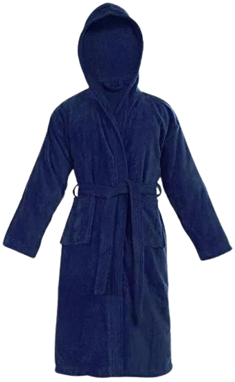 Cotton Hooded Thick Bathrobe Towelling Mens & Ladies Bath Robe Dressing Gown