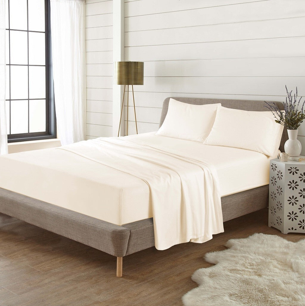 Flannelette 100% Brushed Cotton  Duvet Quilt Cover Bed Set Double King Single