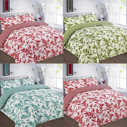 REVERSABEL PRINTED DUVET COVER QUILT COVER SET WITH PILLOW CASES ELLIE NZ
