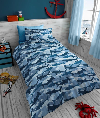 KIDS DUVET COVER Set Single Quilt Microfiber Bedding With Pillowcase Boys Girls