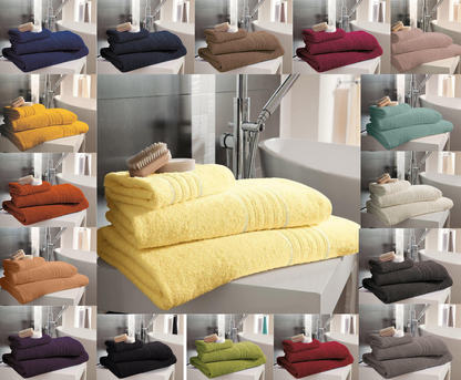 100% EGYPTIAN COTTON HAMPTON BATH SHEET BATH TOWEL HAND FACE TOWEL 450 GSM