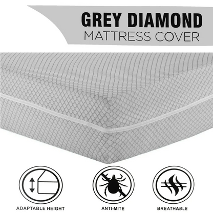 Zipped Mattress Cover Protector ANTI BED BUG Total Encasement Double & King Size