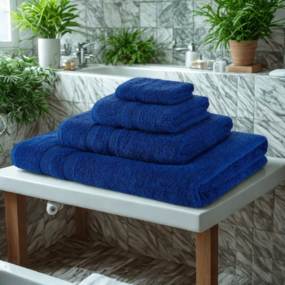 4Pcs Bale Egyptian Cotton Super soft 500 GSM Face Towels Hand Bath Towel Bath Sheet