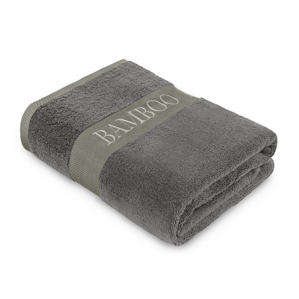 Bamboo Towels 500GSM Pack of 2 Absorbent Quick Dry Bath Sheets Hand Bath Towel