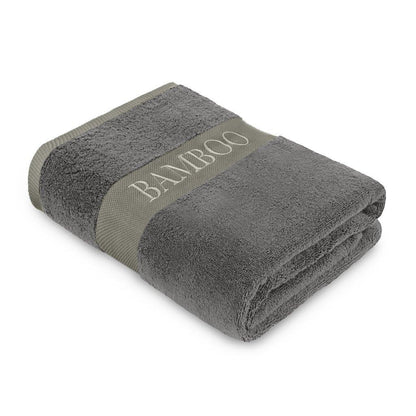 Bamboo Towels 500GSM Pack of 2 Absorbent Quick Dry Bath Sheets Hand Bath Towel