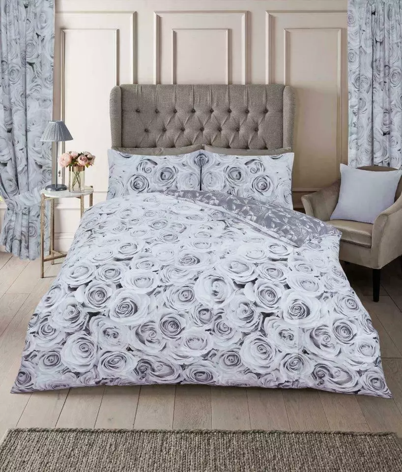 Bellerose Floral Pattern Duvet Quilt Covers Reversible Bedding With Pillowcases