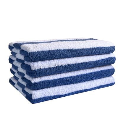 Large Beach and Pool Towel 100% Cotton Velour | Chlorine Resistant | 70×150cm