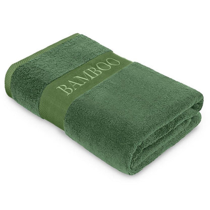 Bamboo Towels 500GSM Pack of 2 Absorbent Quick Dry Bath Sheets Hand Bath Towel
