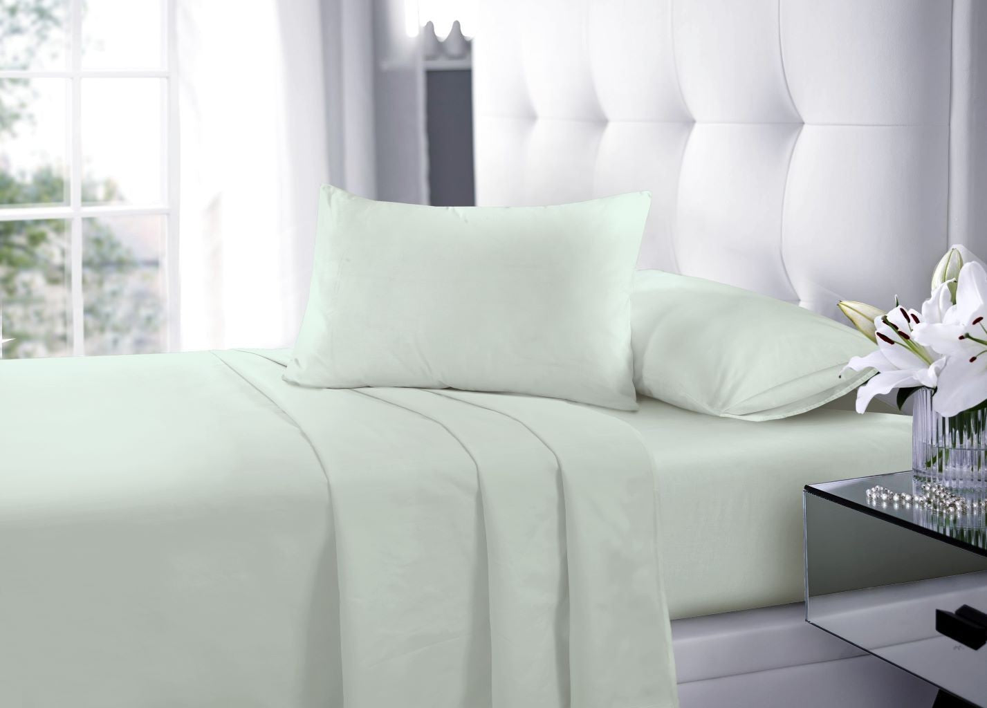 Flat Sheet Bed Sheets Ultra Soft Microfiber Single Double King Super King Size