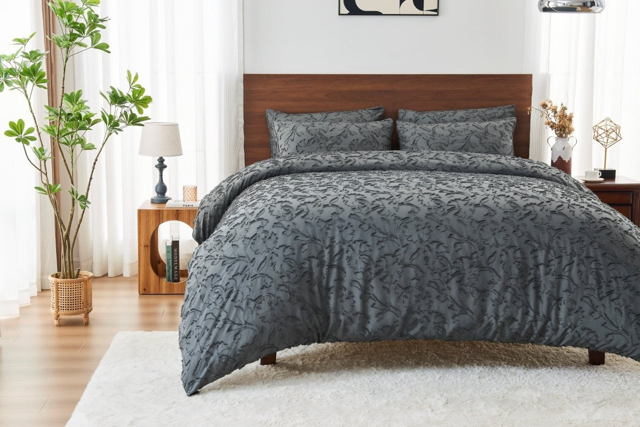 Signature Hereford Duvet Cover Set With Pillowcase Easy Care Bedding