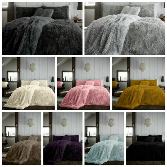 Cuddles Hug & Snug Duvet Cover Set With Pillowcase Bedding Cosy & Warm UK Bed