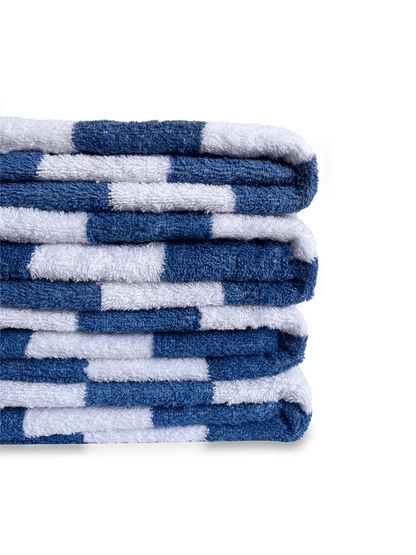 Large Beach and Pool Towel 100% Cotton Velour | Chlorine Resistant | 70×150cm