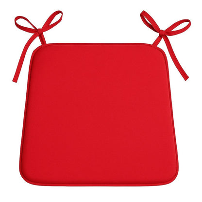 4PCS Chair Seat Pads Cushions with Ties Kitchen Dining Garden Patio 38x38cm