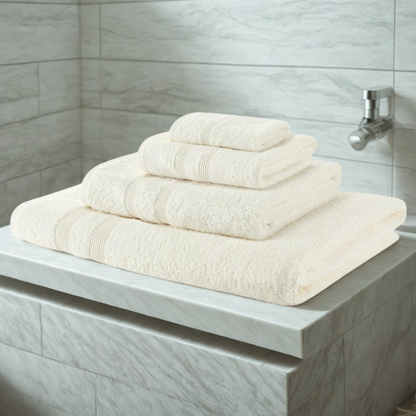 4Pcs Bale Egyptian Cotton Super soft 500 GSM Face Towels Hand Bath Towel Bath Sheet