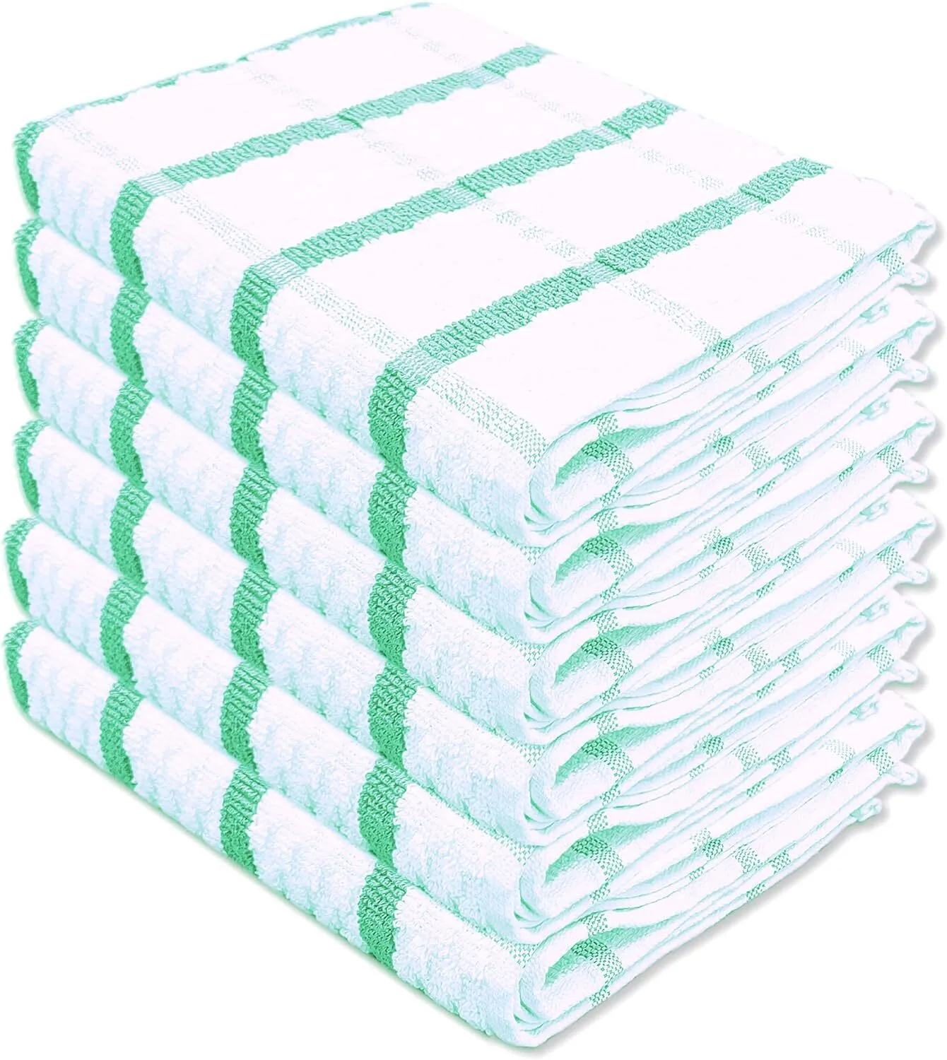 Pack Of 5-10 Terry 100% Cotton Tea Towels Set Dish Cloth Kitchen Cleaning Drying