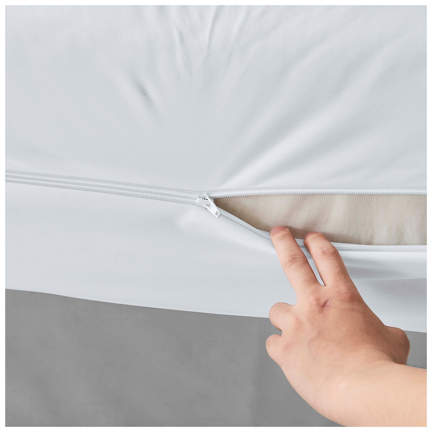 Anti Bug Zipped Waterproof Mattress Total Encasement Protector Cover All sizes