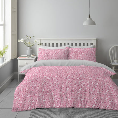 4 Pcs Complete Duvet Cover Set With Matching Bed Sheet & Pillowcases Double King